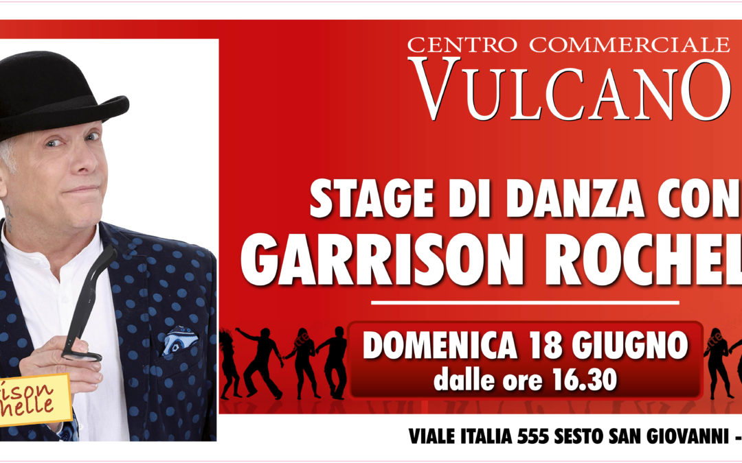 Garrison Rochelle ospite al Centro Commerciale VULCANO