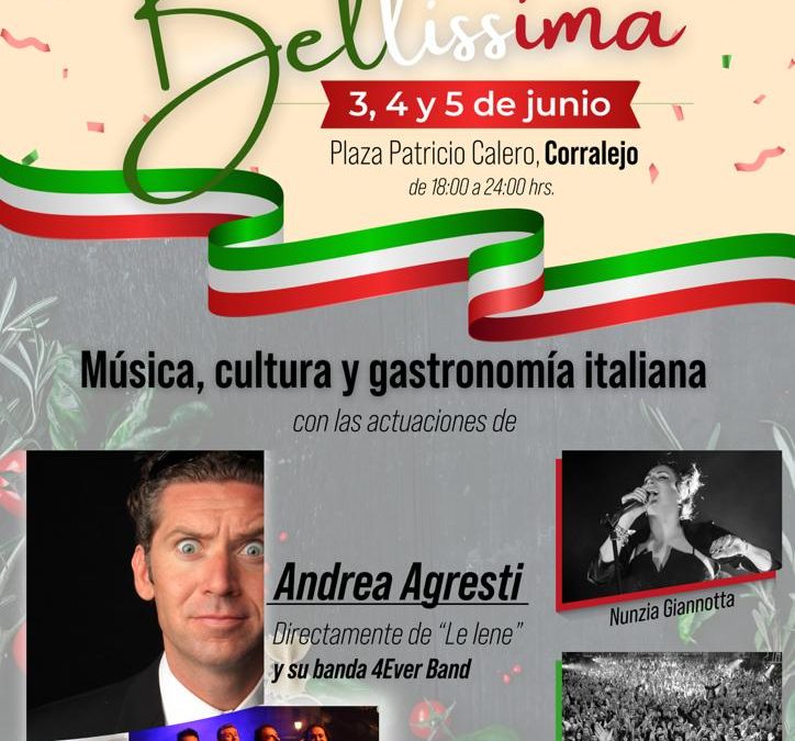 TOUR LIVE INTERNAZIONALE PER ANDREA AGRESTI